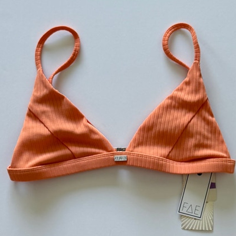 FAE Swim Luna Bikini Top - Fizz | Front view