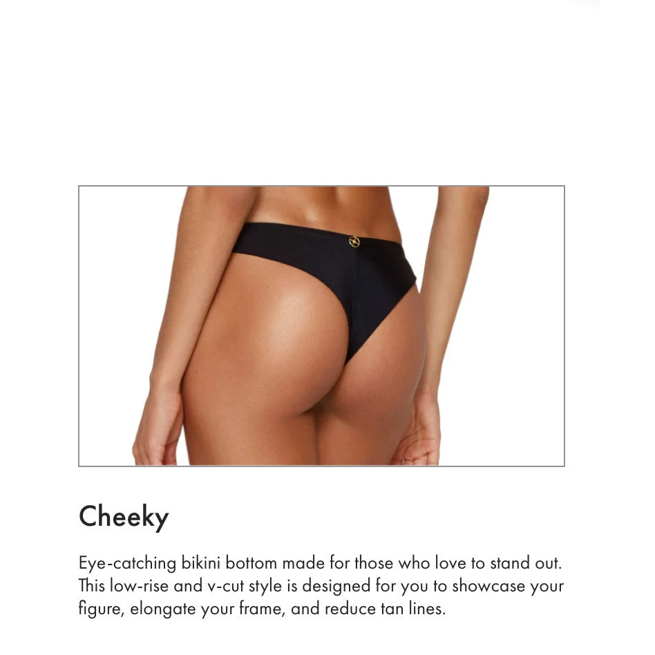 ViX Paula Hermanny ViX Swimwear Basic Cheeky Bikini Bottom - Olive | Alternate view