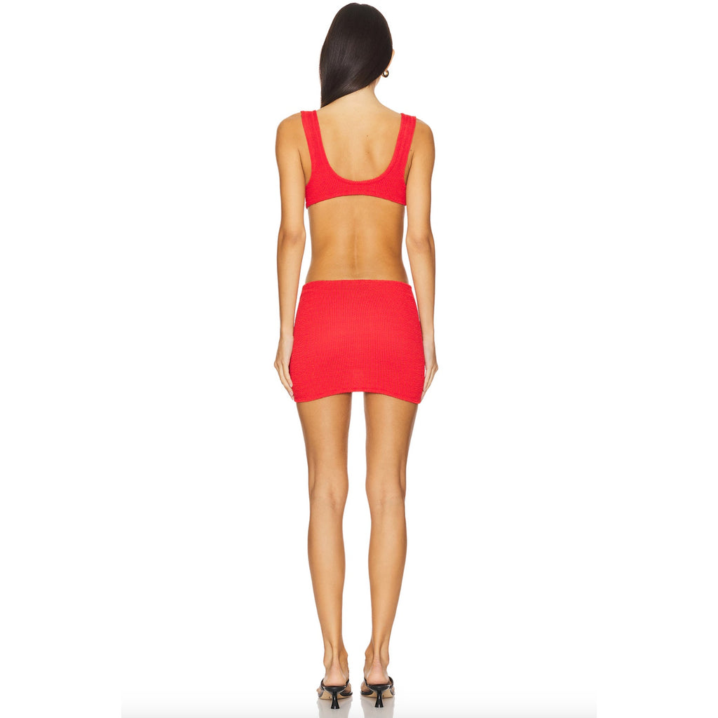 Reina Olga x Ronny Kobo Augusta Dress - Red | Alternate view
