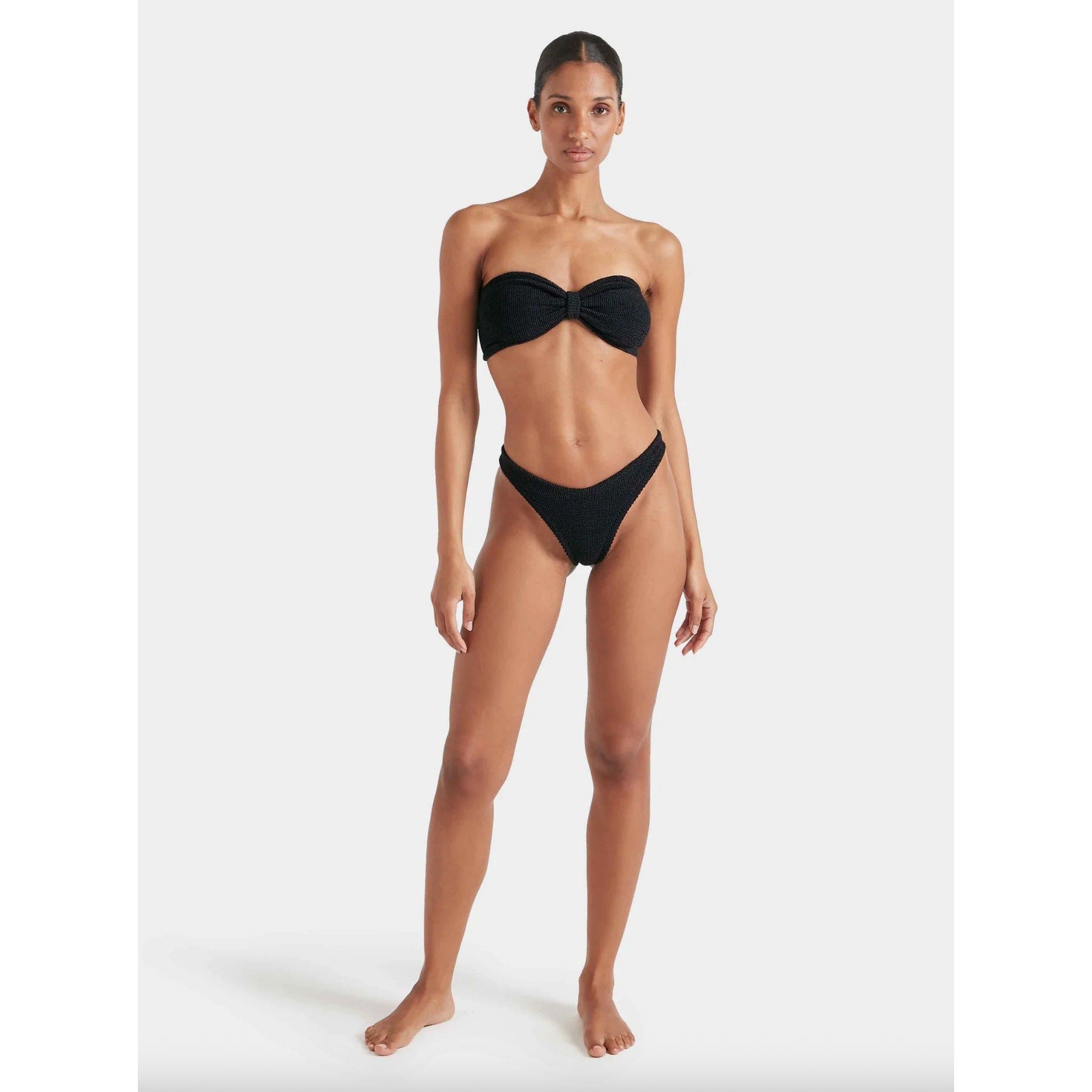 Hunza G Tina Bikini Set - Black | Alternate view