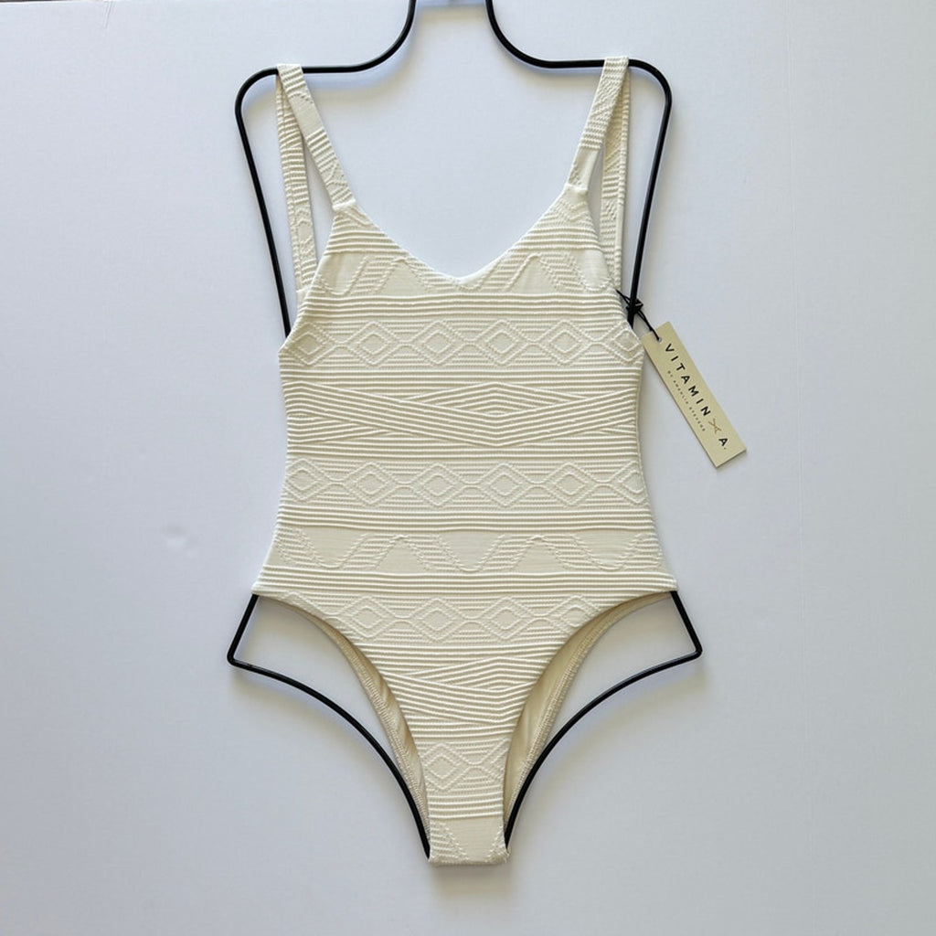 Vitamin A Swimwear Leah One Piece - Serafina | Front view