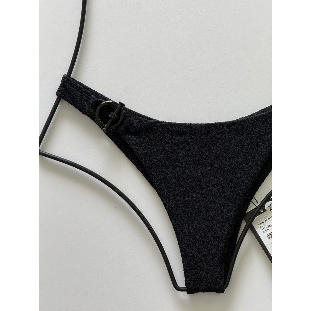 ViX Paula Hermanny ViX Swimwear Audrey Cheeky Bikini Bottom - Black | Alternate view