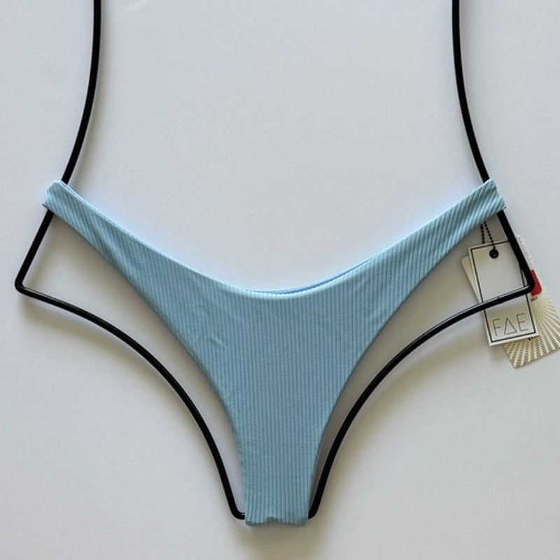 FAE Swim Zenith Bikini Bottom - Sky Cord | Front view
