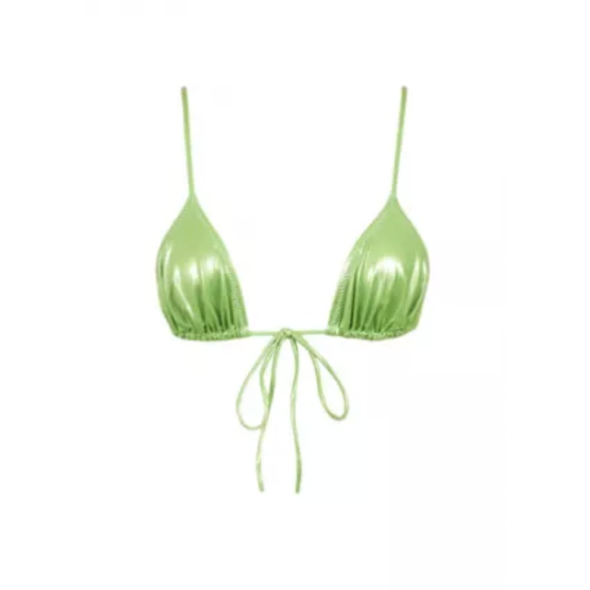 Heavy Manners x Elsa Hosk Triangle Front Tie Bikini Top - Tina Carlyle | Alternate view