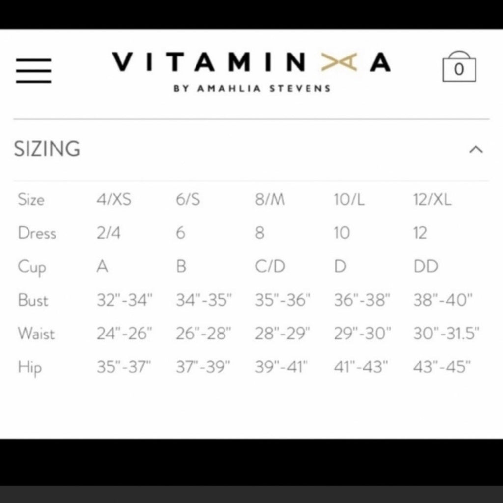 Vitamin A Swimwear Leah One Piece - Havana Rose EcoRib | Alternate view
