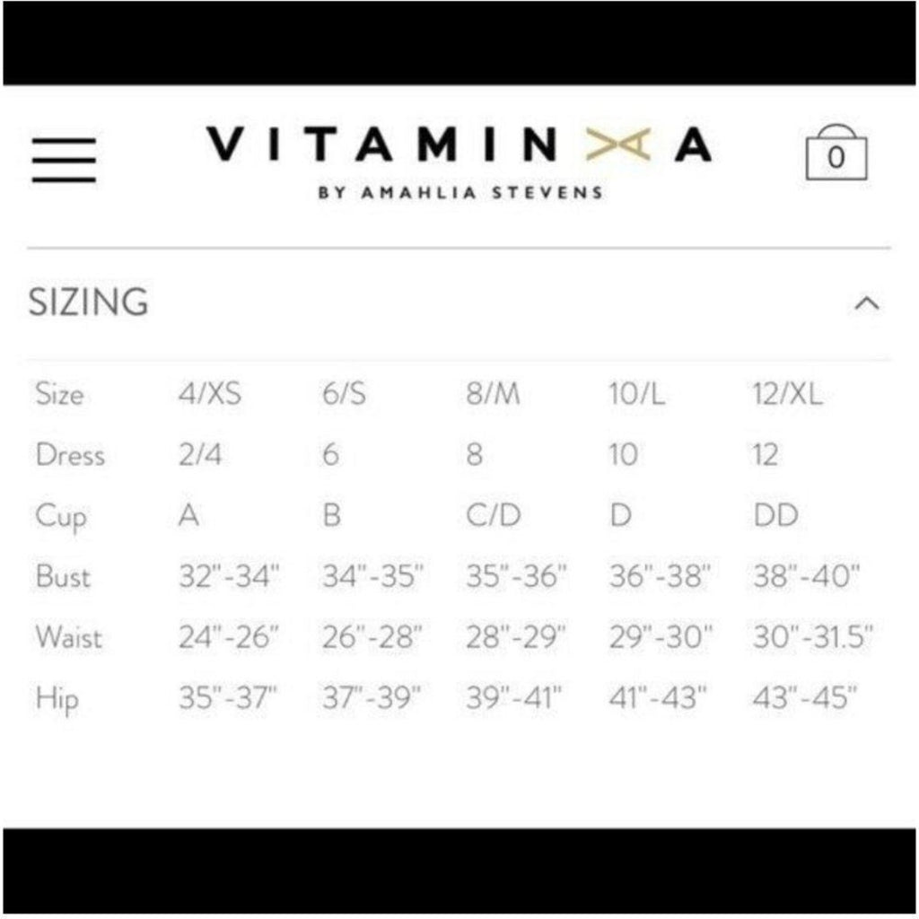 Vitamin A Swimwear Leah One Piece -Nectar Refresh Rib | Alternate view