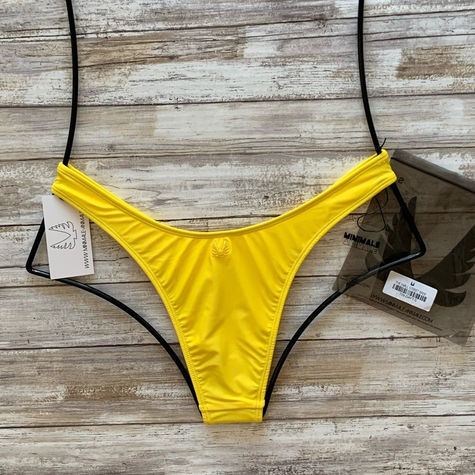 Minimale Animale Wall Street Bikini Bottom | Front view