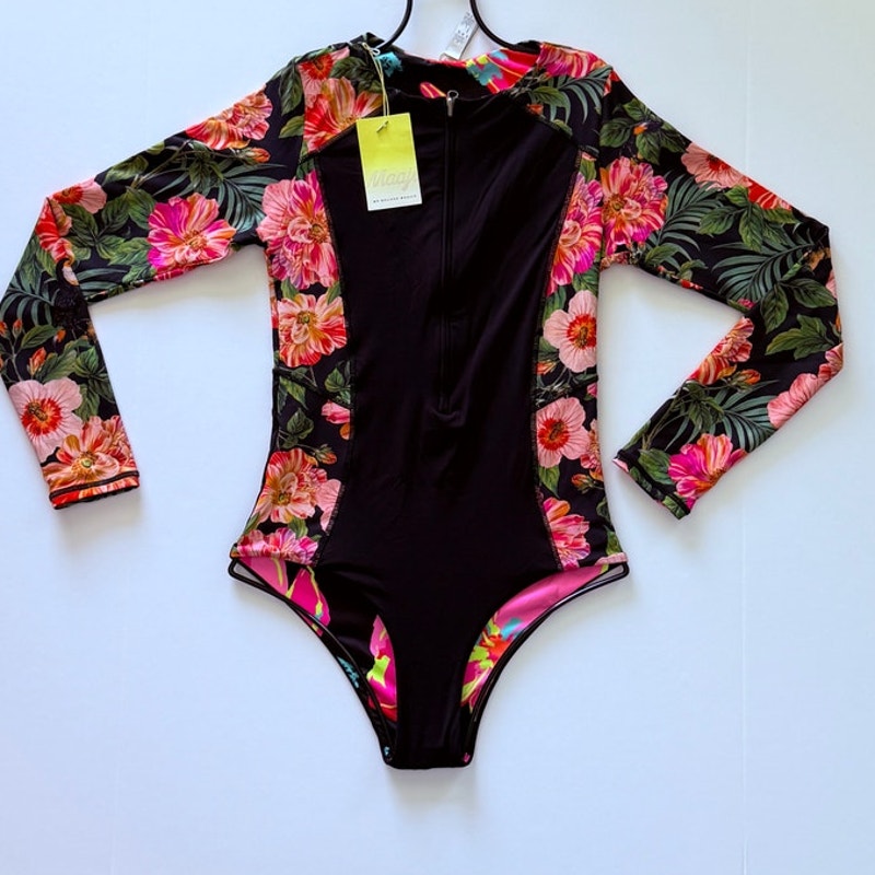 Maaji Swim Grandma's Vintage Triton Surf One Piece | Alternate view