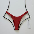 Boys + Arrows Leggy Peggy Bikini Bottom - Ready or Not | Front view