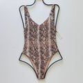 Vitamin A Swimwear Leah One Piece - Levisa Snake | Front view