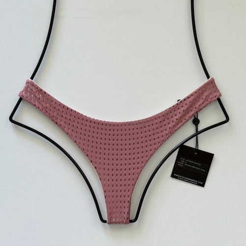 Acacia Swimwear Ho'okipa Bikini Bottom - Orchid Mesh | Front view