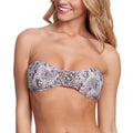 Rip Curl Destiny Macrame Bandeau Bikini Top | Front view