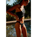 ViX Paula Hermanny ViX Swimwear Sienna Deise One-Piece in Black | Front view