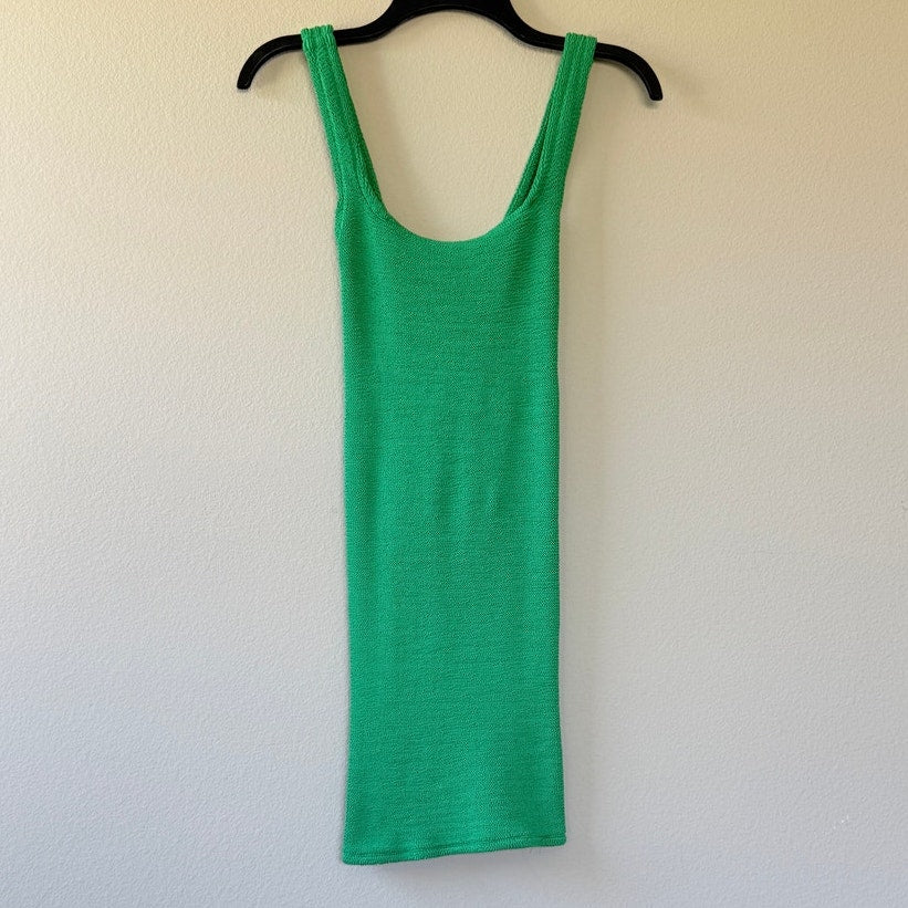 Hunza G Tank Dress - Emerald