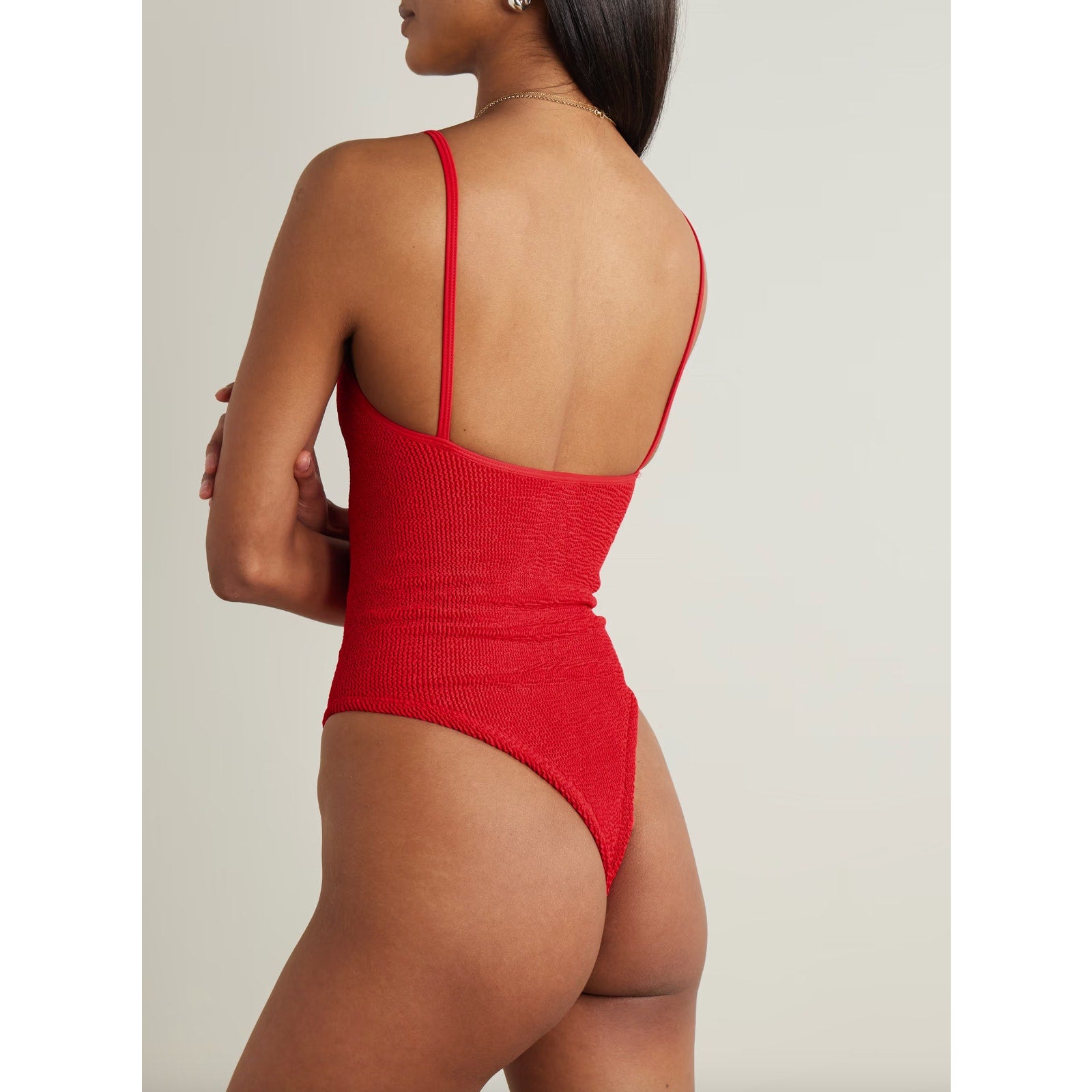 Hunza G Petra One Piece - Red | Alternate view