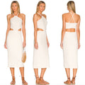 LNA Clothing Emmy Midi Dress | Front view