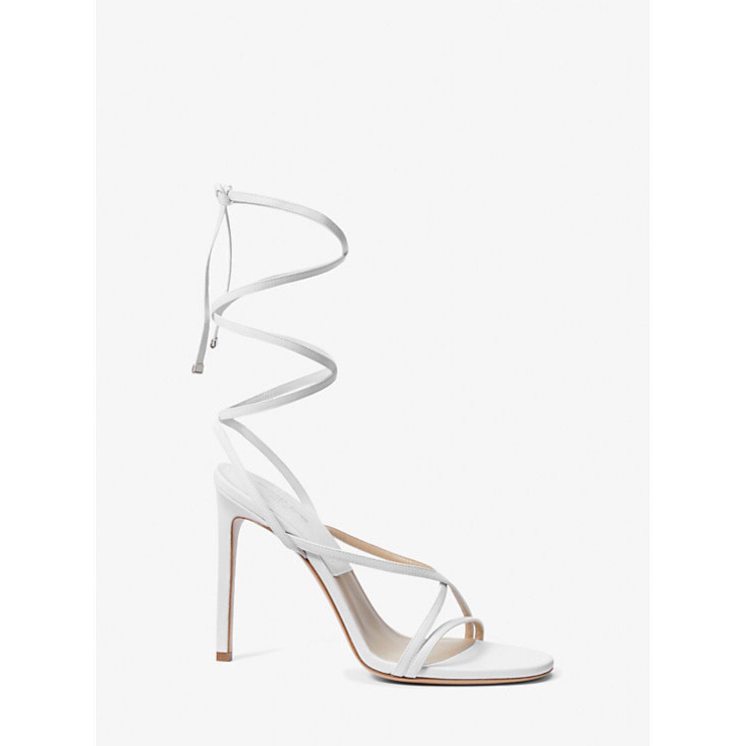 Michael Kors Collection Dahlia Leather Lace-Up Sandal | Back view