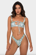 Khassani Bikini Top - Khassani Swimwear 'Alma' Bikini Top in Lavender