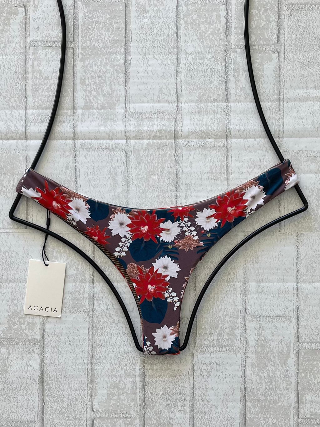 Acacia Swimwear Ho'okipa Bikini Bottom - Buket Floral