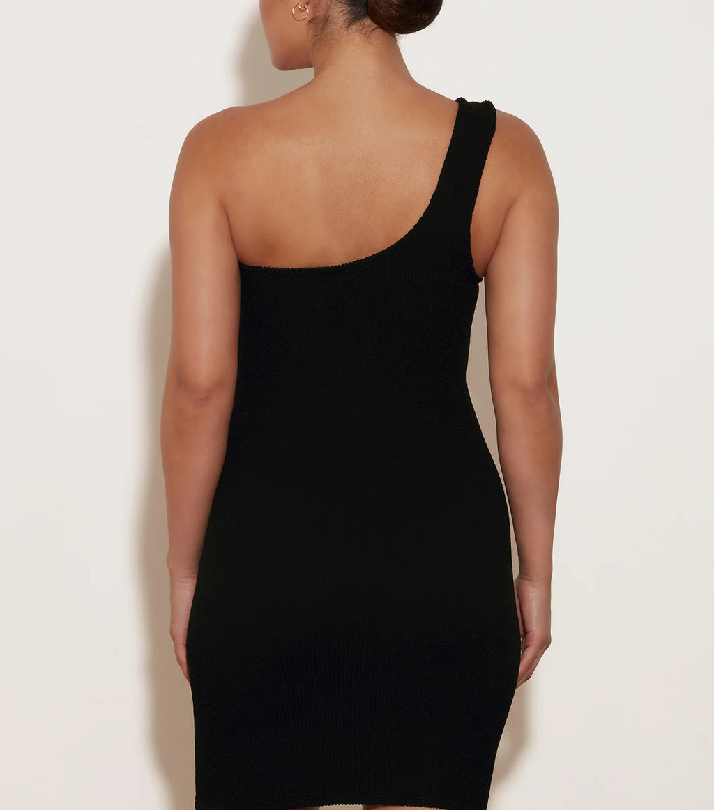 Hunza G Nancy Dress - Black