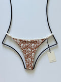 Acacia Swimwear Neema Piped Bikini Bottom - Autumn