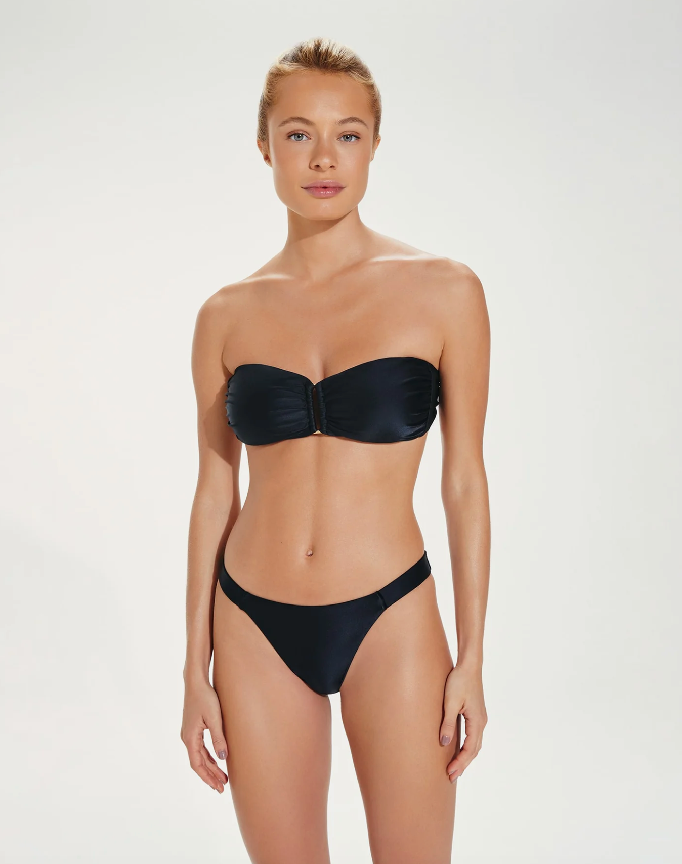 ViX Bikini Bottom - ViX Swimwear Fany Bikini Bottom in Black