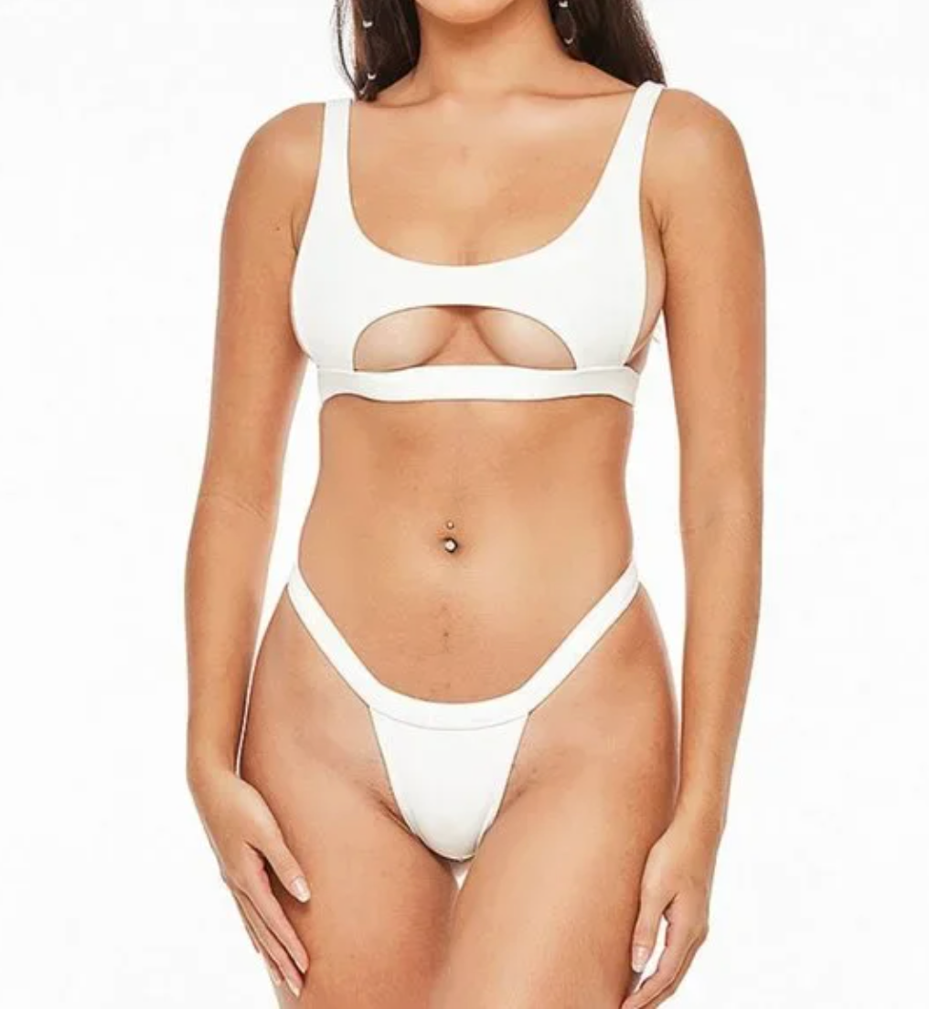 Indah Bikini Top - Indah Swim 'Dalena' Bikini Top in Ivory