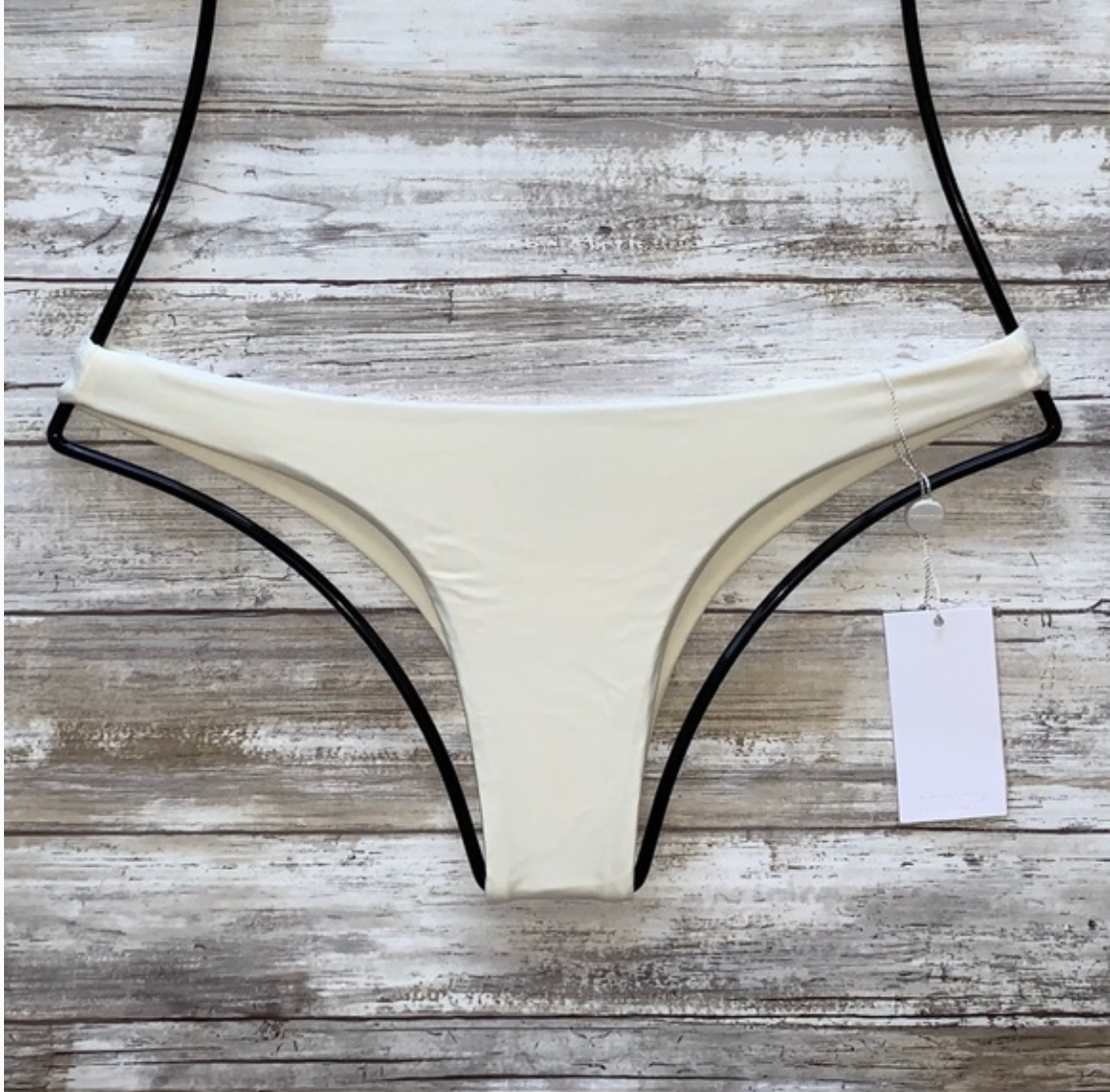 Mikoh Bikini Bottom - Mikoh Swimwear 'Lahaina' Bikini Bottom in Bone