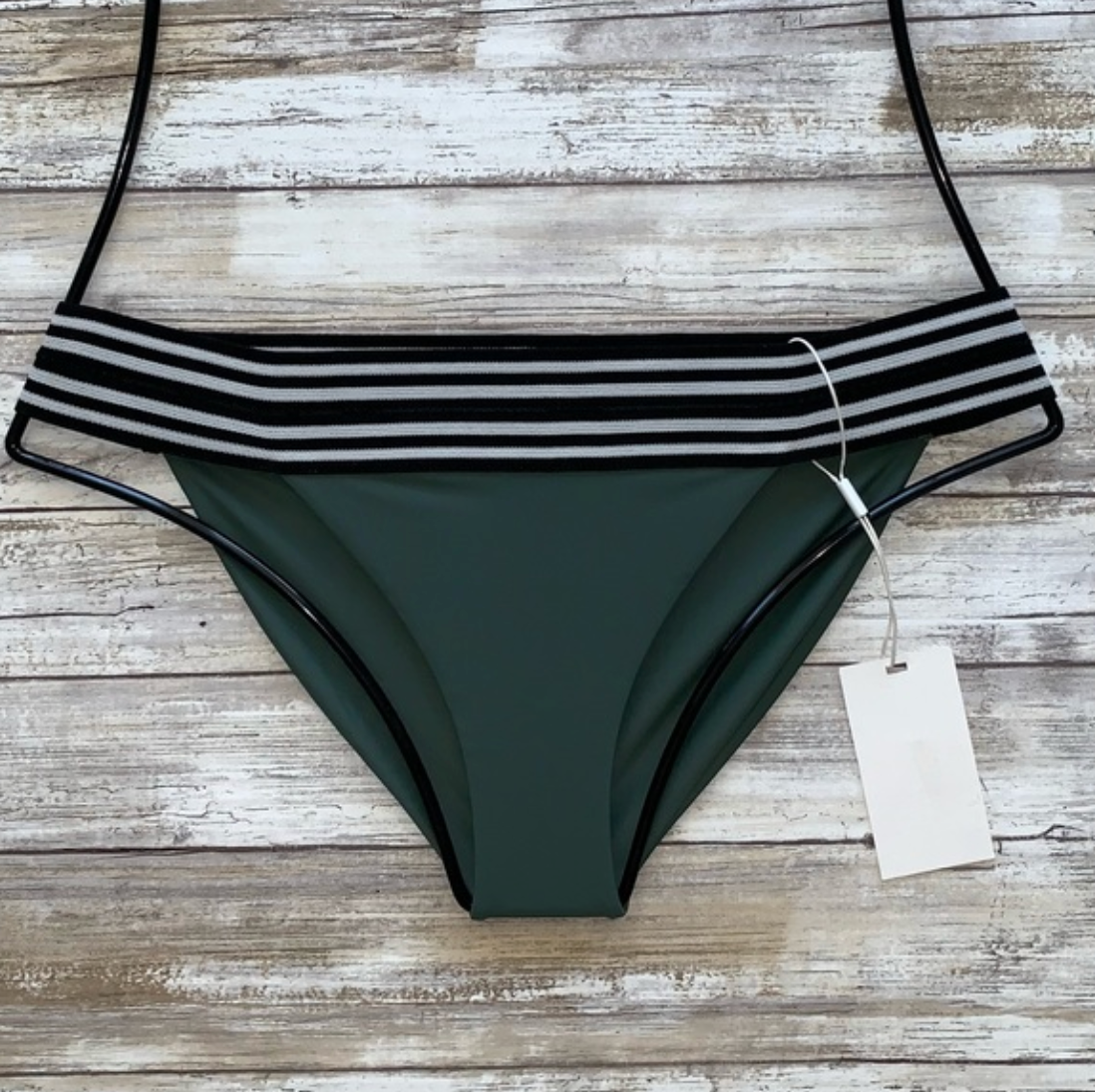 Mikoh Bikini Bottom - Mikoh Swimwear 'Kaupo' Bikini Bottom in Wakame