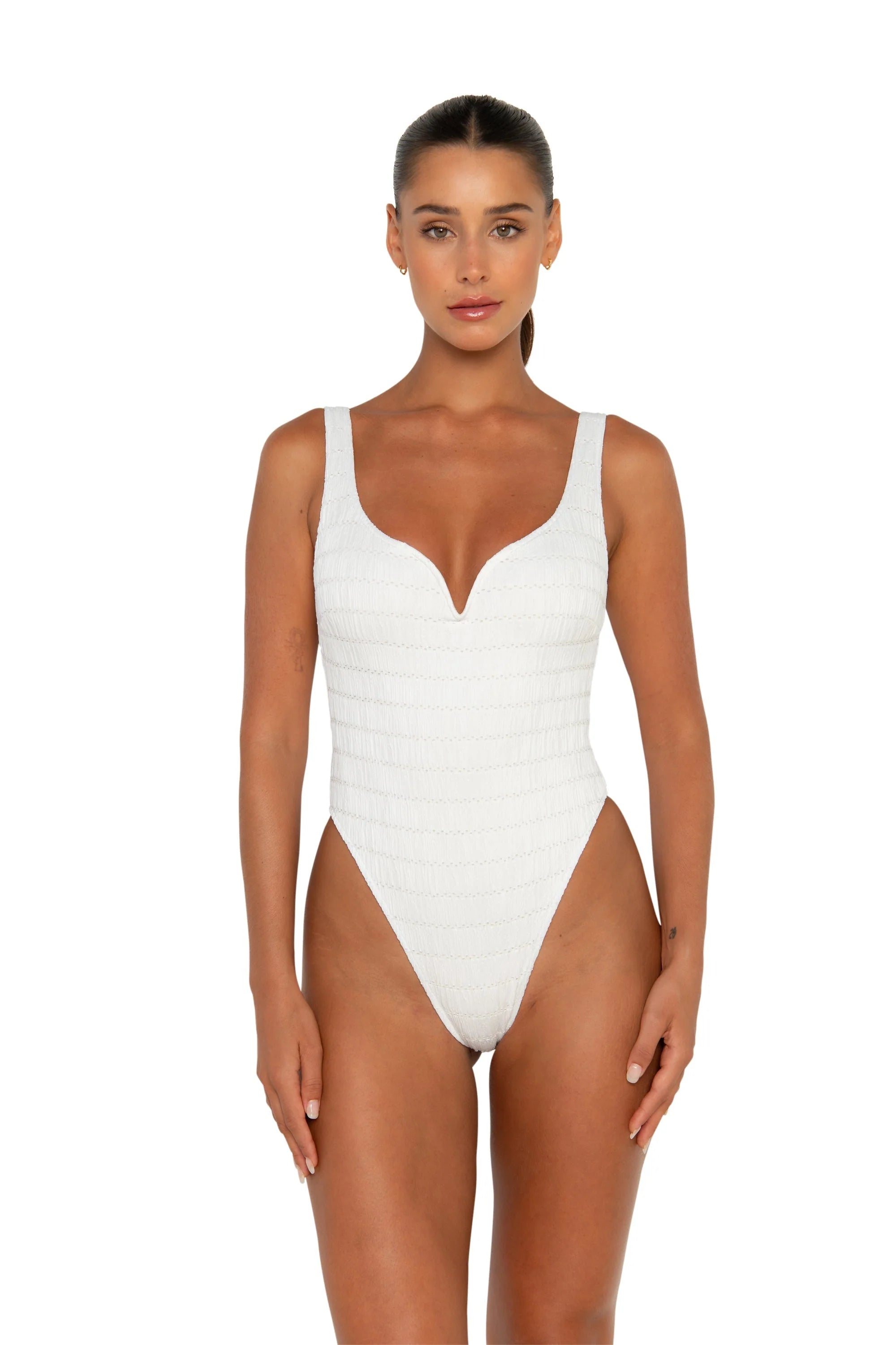 FAE Swim Ryder One Piece - Seashell