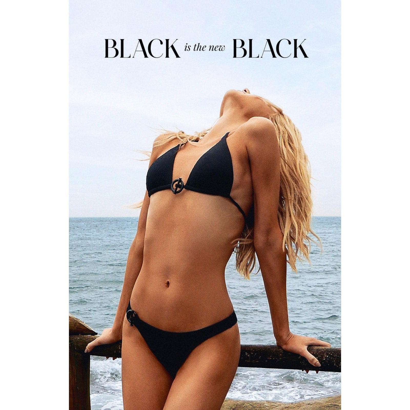 ViX Paula Hermanny ViX Swimwear Audrey Cheeky Bikini Bottom - Black | Alternate view