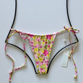 Frankies Bikinis Tia Tie Side Skimpy Bikini Bottom Mai Tai | Front view