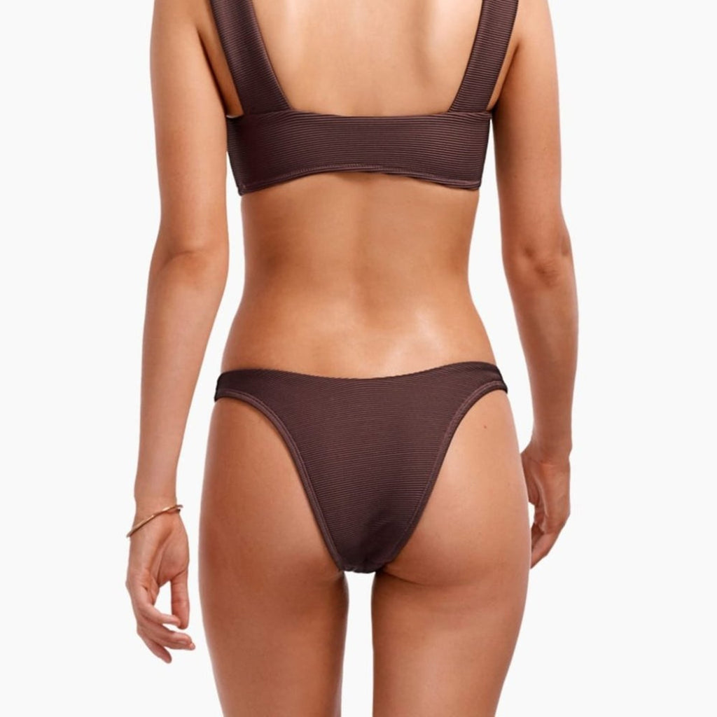 Vitamin A Swimwear California High Leg Bikini Bottom - Sultana BioRib | Alternate view