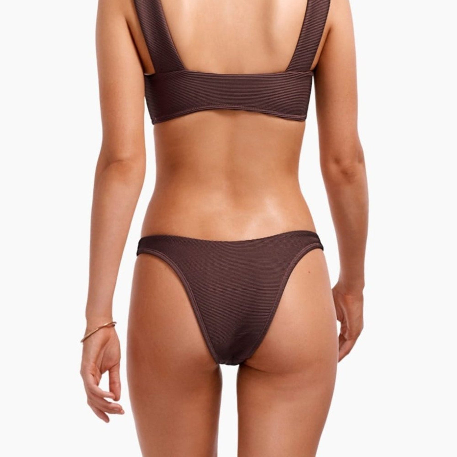 Vitamin A Swimwear California High Leg Bikini Bottom - Sultana BioRib | Alternate view
