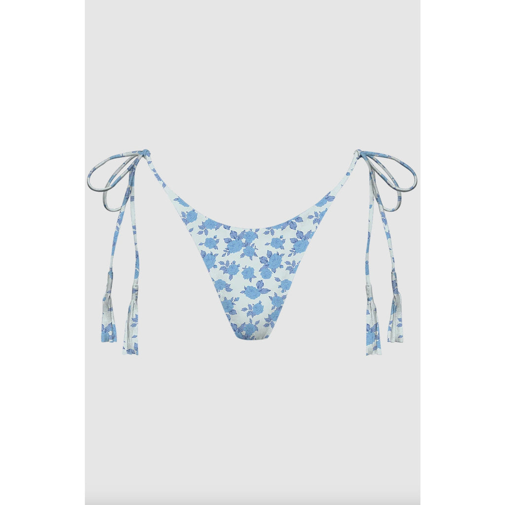 Acacia Swimwear Lauie Tie Side Bikini Bottom - Petite Rose | Alternate view