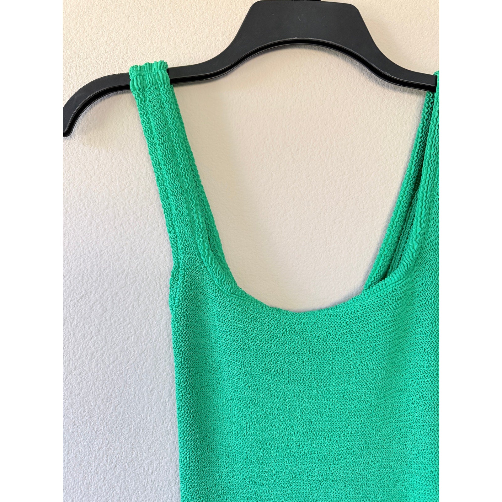 Hunza G Tank Dress - Emerald