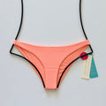 Beach Bunny Swimwear Angela Skimpy Bikini Bottom - Sorbet | Front view