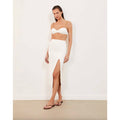 ViX Paula Hermanny ViX Swim Firenze Luiza Midi Skirt - Off White | Front view