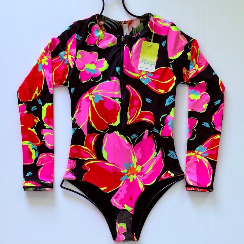 Maaji Swim Grandma's Vintage Triton Surf One Piece | Alternate view