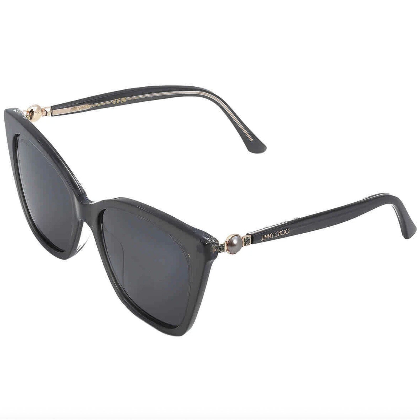 Jimmy Choo Rua/G/S 56 mm Butterfly Sunglasses in Grey | Alternate view