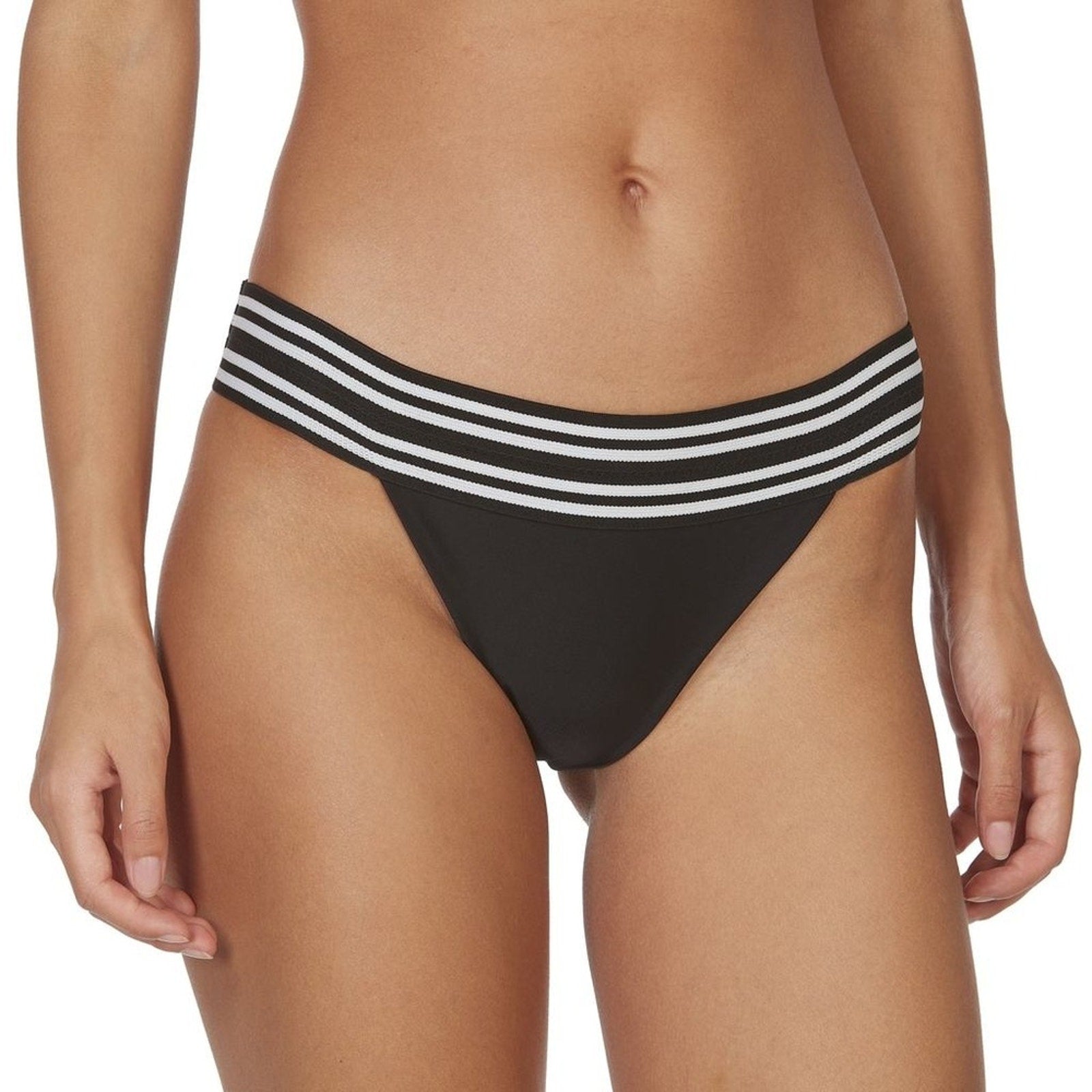 MIKOH Swimwear Kaupo Banded Bikini Bottom | Front view