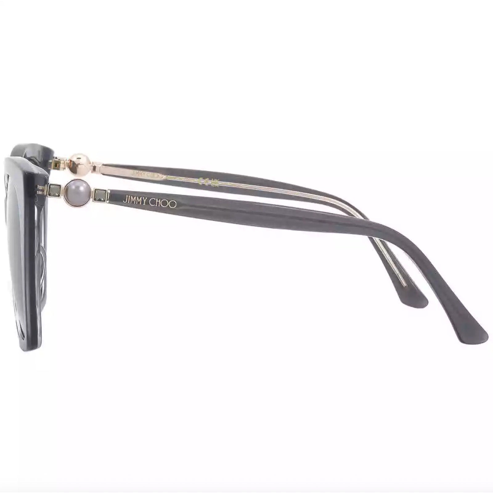 Jimmy Choo Rua/G/S 56 mm Butterfly Sunglasses in Grey | Alternate view
