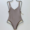 Vitamin A Swimwear Leah One Piece - Mallorca EcoRib | Front view