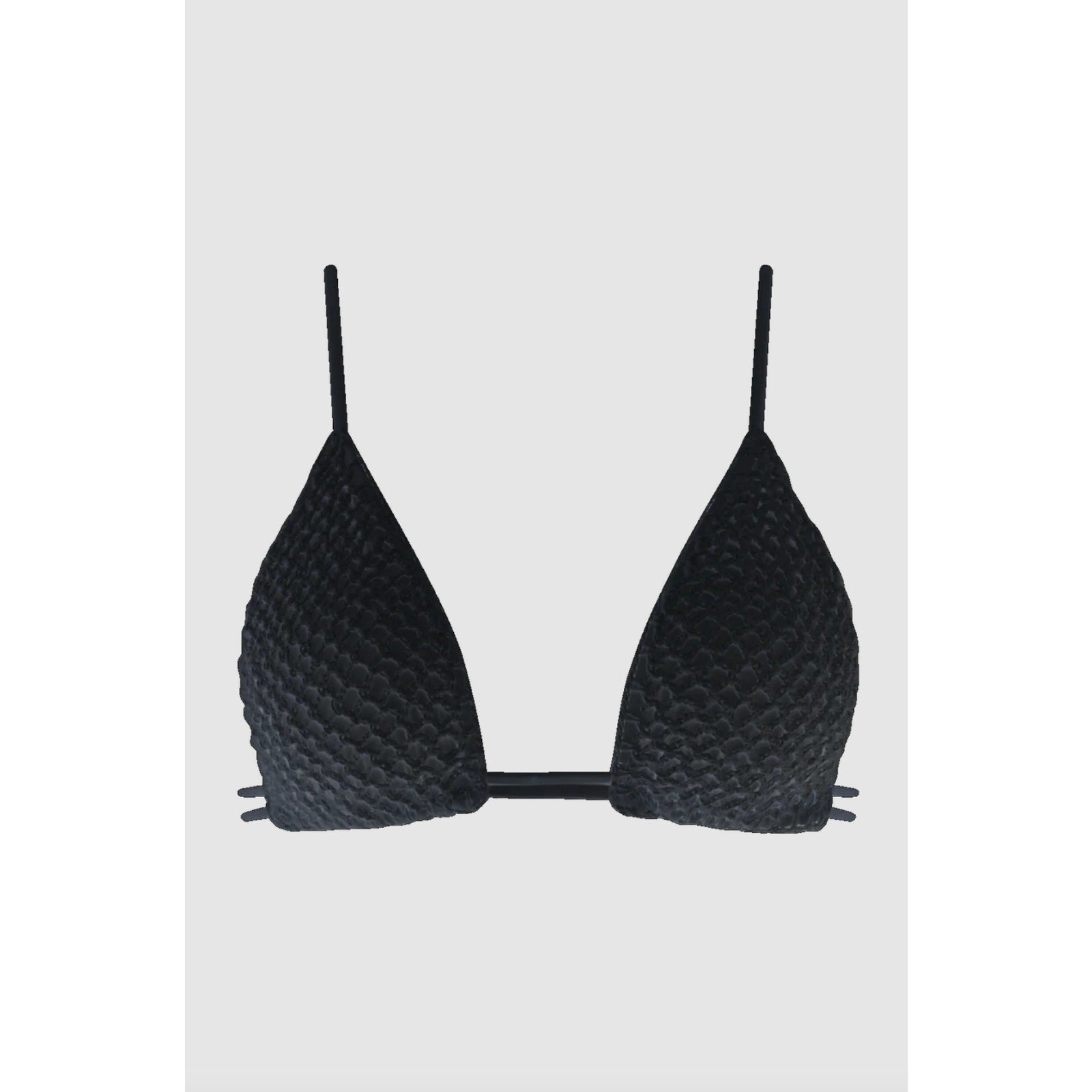 Acacia Swimwear Gigi Bikini Top - Licorice | Alternate view