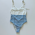 Vitamin A Swimwear Leah One Piece - Regatta Stripe | Front view