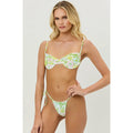 Frankies Bikinis Maggie Underwire Bikini Top - Secret Garden | Front view