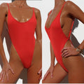 Minimale Animale Oasis Rib Thong One Piece | Front view