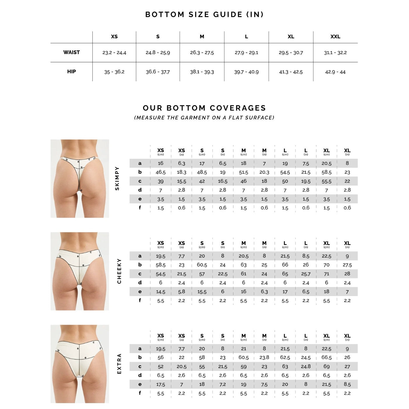 OneOne Swimwear Heidi Cheeky Bikini Bottom - Black Ribbed | Alternate view