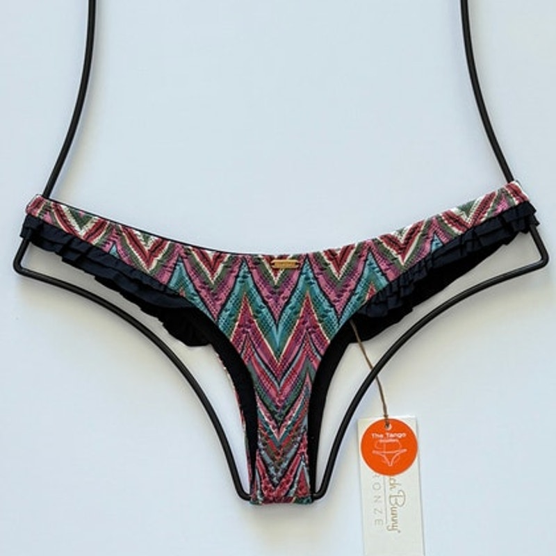 Beach Bunny Swimwear Tango Zig Zag Skimpy Bikini Bottom | Alternate view