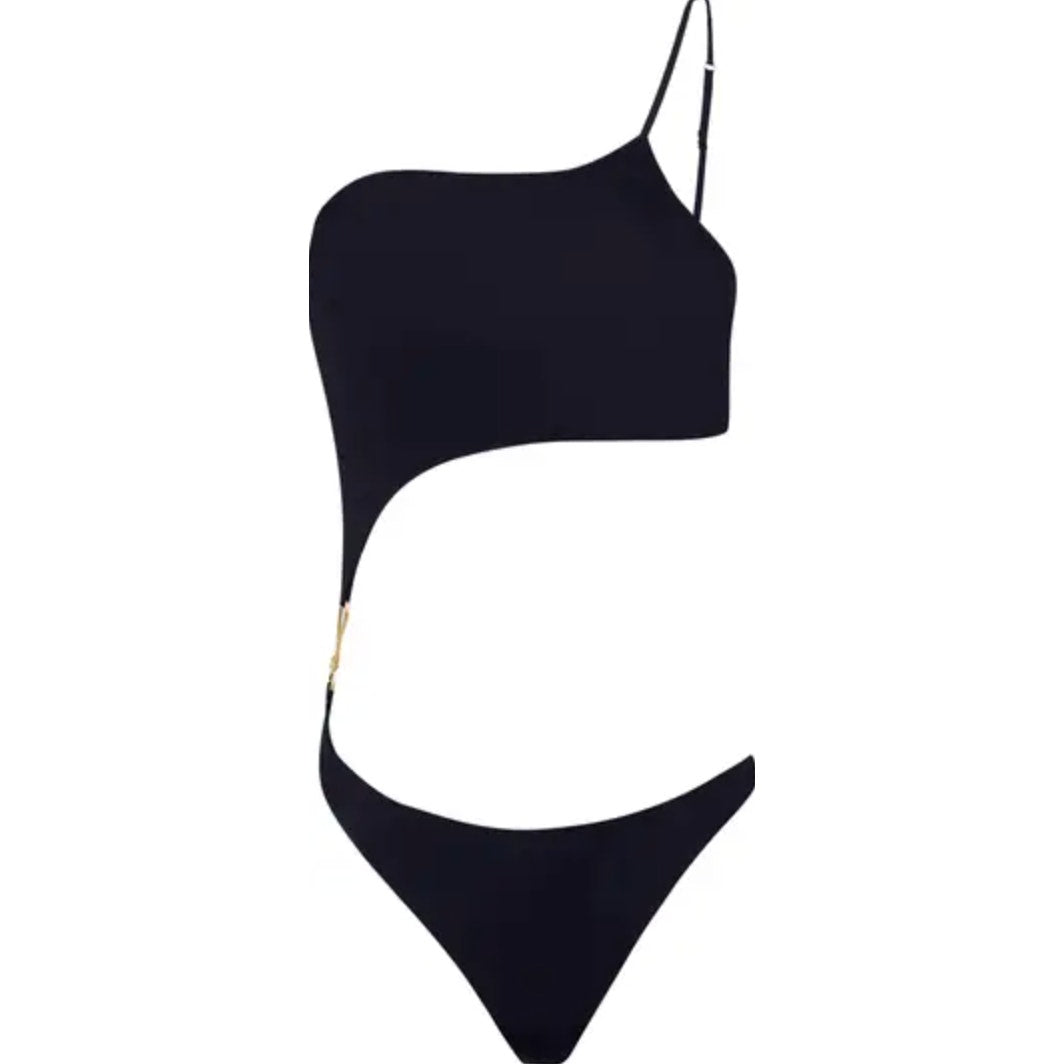 ViX Paula Hermanny ViX Swimwear Sienna Deise One-Piece in Black | Alternate view
